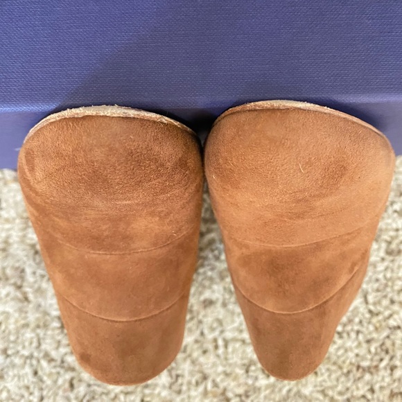 STUART WEITZMAN SUEDE MULES - Picture 9 of 11